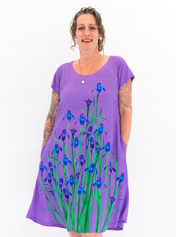 Olivia Dress / Iris Dusk