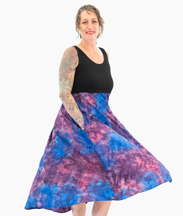 Marilyn Dress / Lumina Nebula