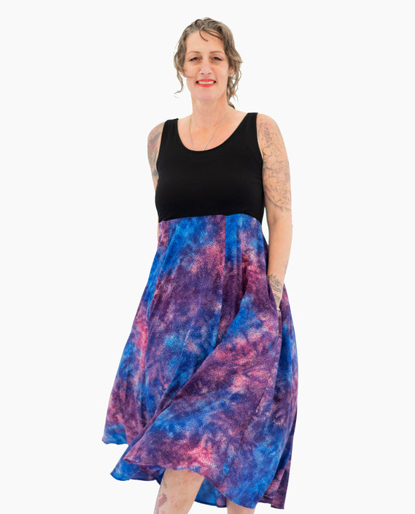 Marilyn Dress / Lumina Nebula