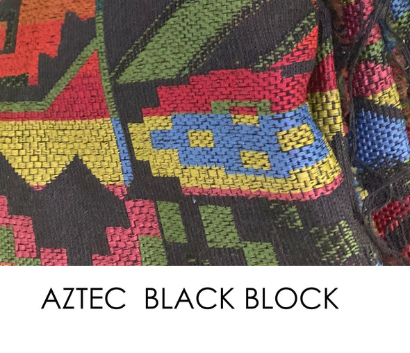 VAYU Coat / Aztec Black Block