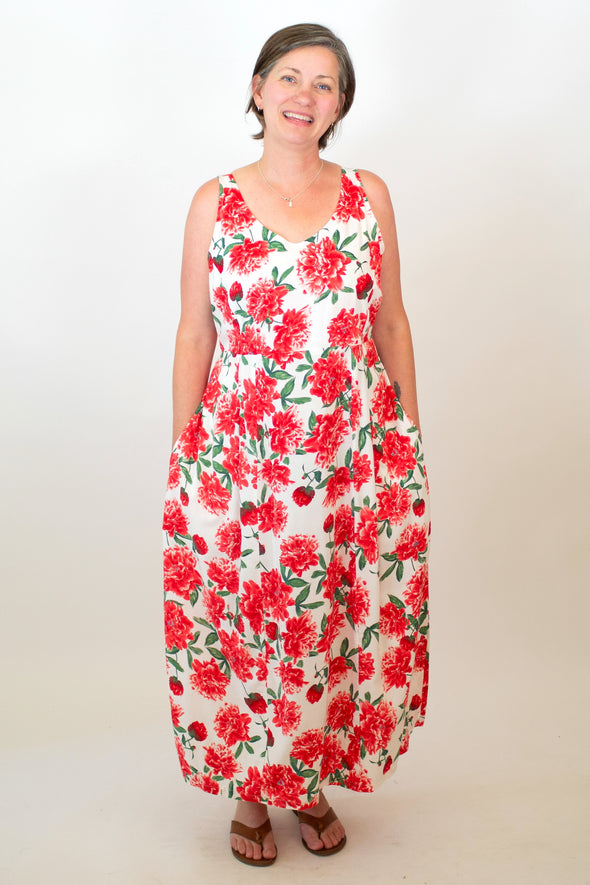 Joan Dress / Peony Melon