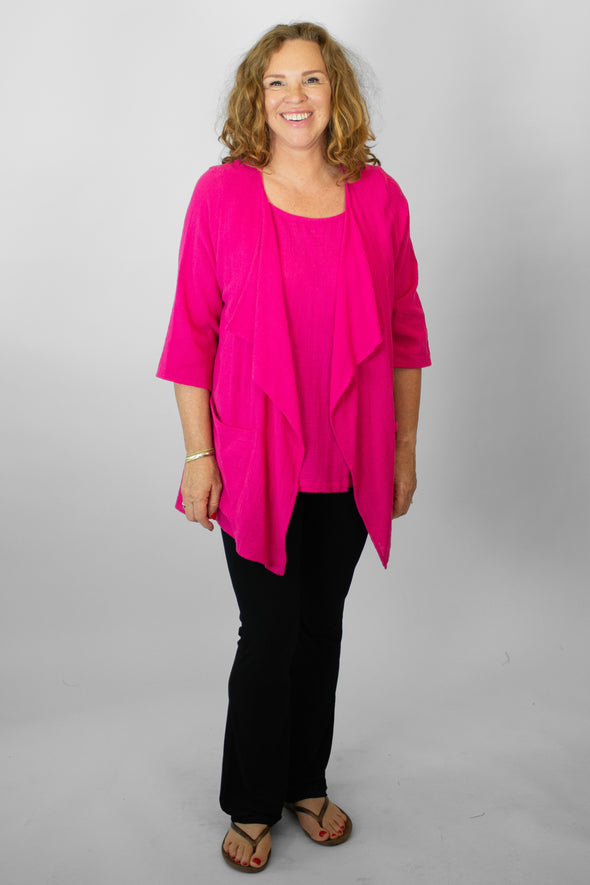 Suzanne Top / Solid Magenta