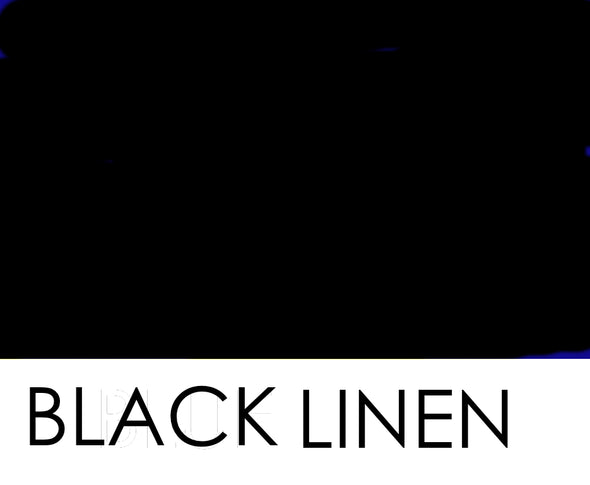 Raquel Palazzo Pant / Black Linen