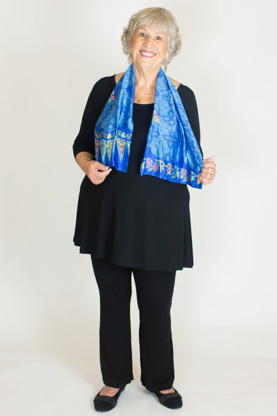 Isadora Silk Scarf / Don’t Worry